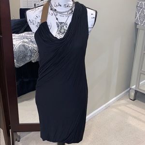 Asymmetrical tunic dress Chocolate Argentine Boutique